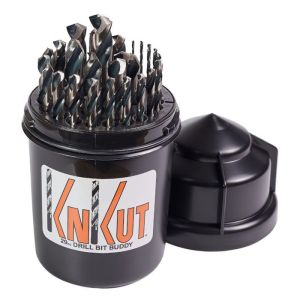 KnKut 29KK38DB 29 Piece Drill Buddy Jobber Drill set