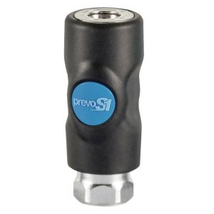 Prevost PrevoS1 ISI 061201CP Industrial Interchange Silicone-Free Safety Quick Coupler
