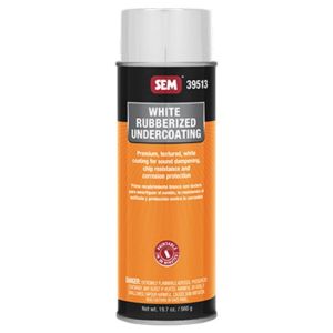 SEM 39513 White Rubberized Undercoating (19.7 oz.)