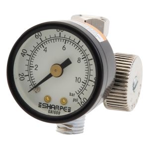 Sharpe 2210 24AAV Air Adjusting Valve with Gauge
