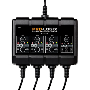 Solar PL4050 6/12V 4x5A Pro-Logix 4-Bank Battery Maintenance Station