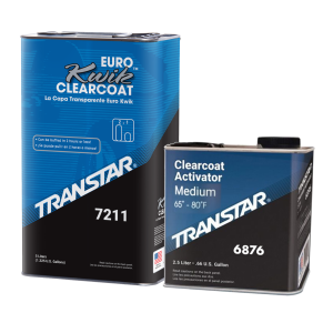 Transtar 7211 Euro Kwik Clearcoat Kit w/ Medium Activator (5 Liter)