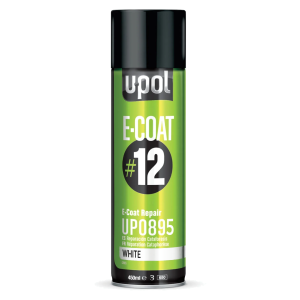 U-POL 0895 E-COAT #12 White Repair Aerosol (450 mL)